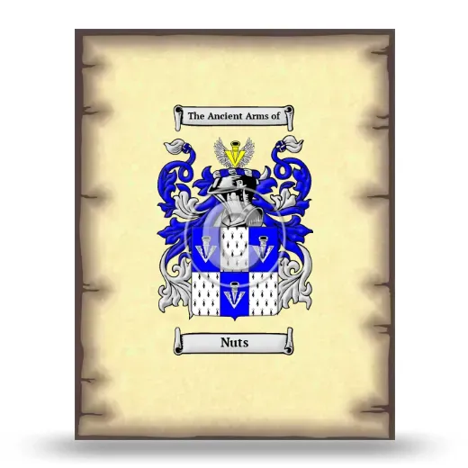 Nuts Coat of Arms Print