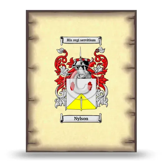 Nylson Coat of Arms Print