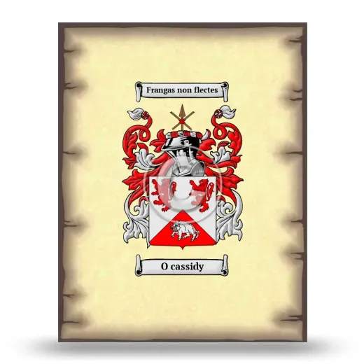 O cassidy Coat of Arms Print