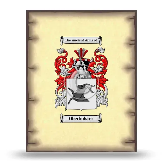 Oberholster Coat of Arms Print