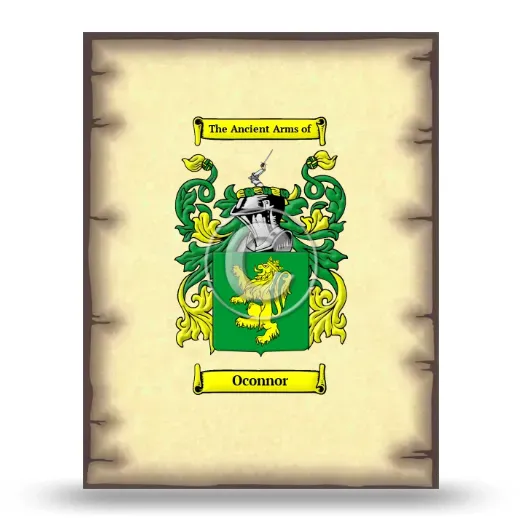 Oconnor Coat of Arms Print
