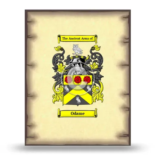 Odame Coat of Arms Print