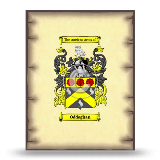 Oddeghan Coat of Arms Print