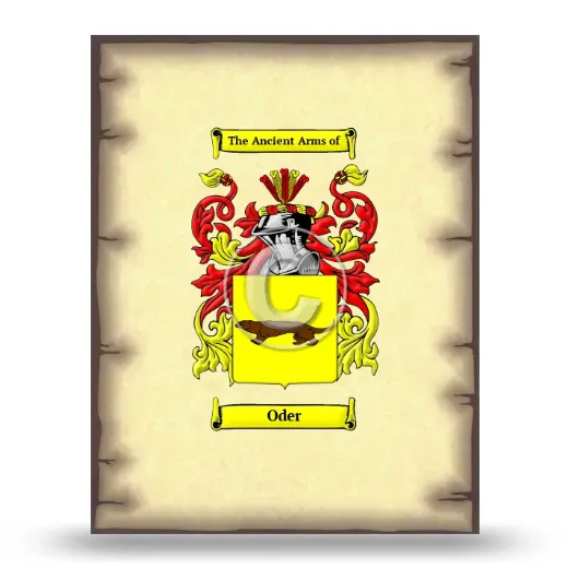 Oder Coat of Arms Print