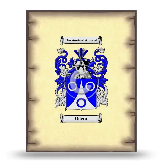 Odera Coat of Arms Print
