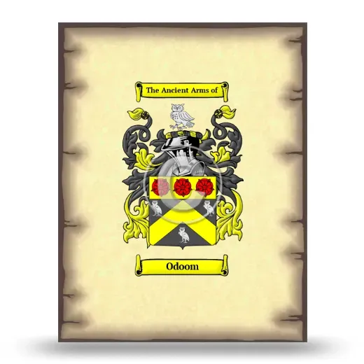 Odoom Coat of Arms Print
