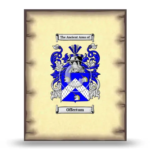 Offertum Coat of Arms Print