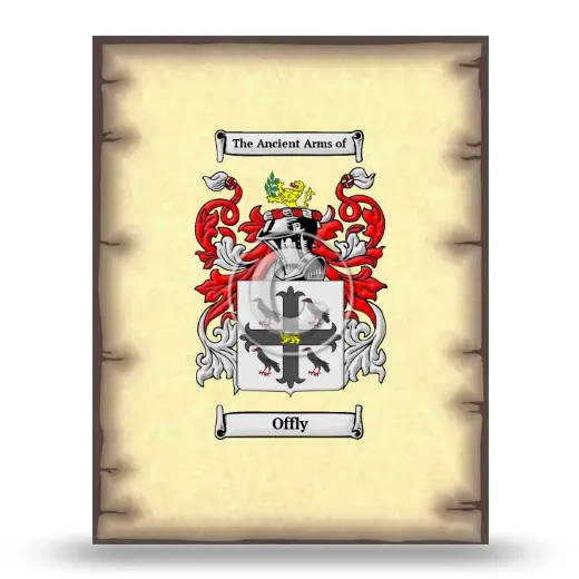 Offly Coat of Arms Print
