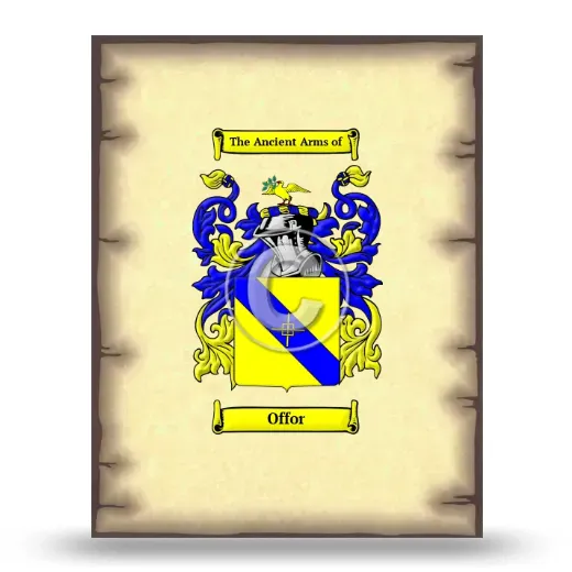 Offor Coat of Arms Print