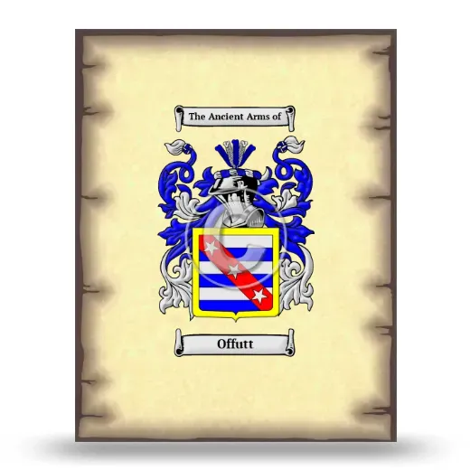 Offutt Coat of Arms Print