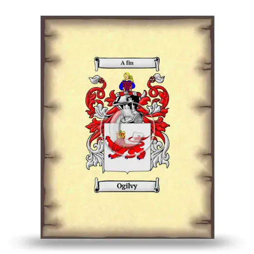 Ogilvy Coat of Arms Print
