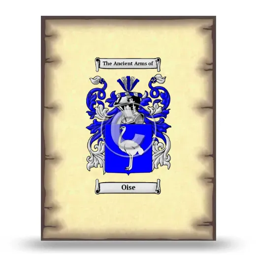 Oise Coat of Arms Print