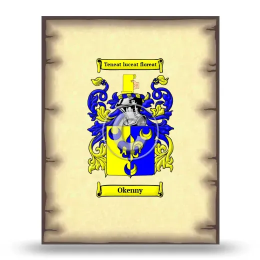 Okenny Coat of Arms Print