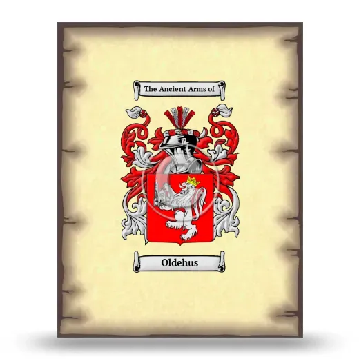Oldehus Coat of Arms Print