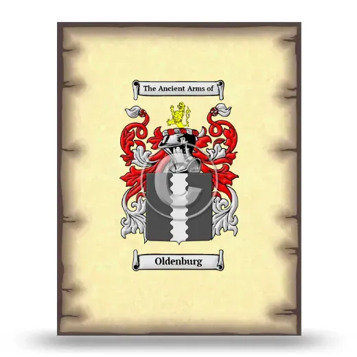 Oldenburg Coat of Arms Print