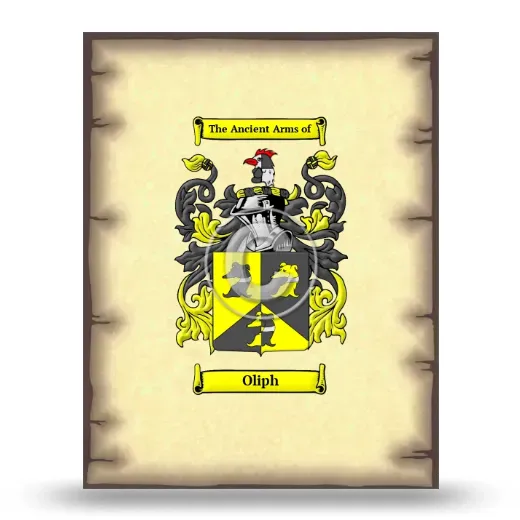 Oliph Coat of Arms Print