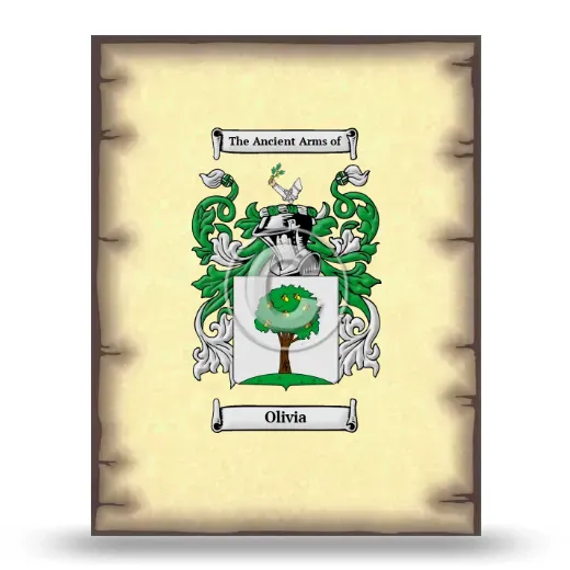 Olivia Coat of Arms Print