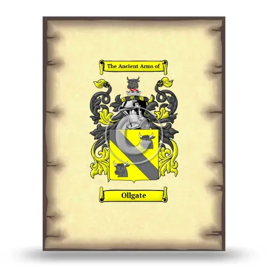Ollgate Coat of Arms Print