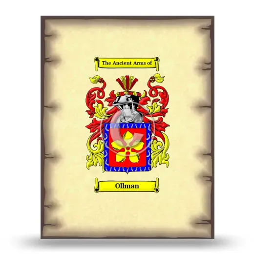 Ollman Coat of Arms Print