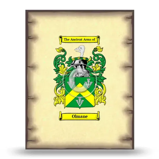 Olmane Coat of Arms Print