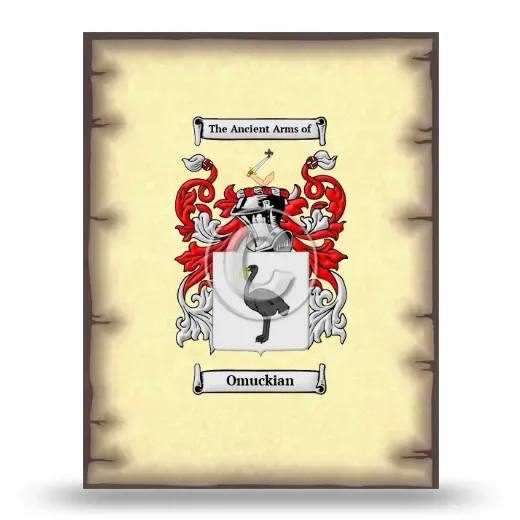 Omuckian Coat of Arms Print
