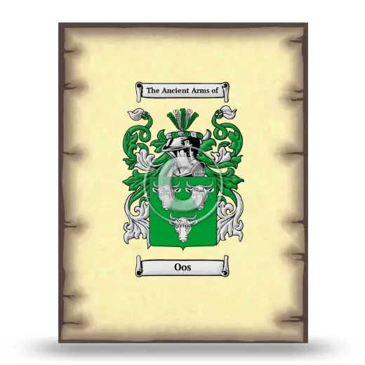 Oos Coat of Arms Print