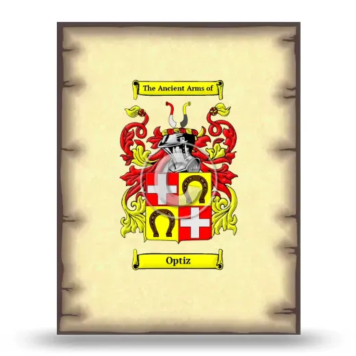 Optiz Coat of Arms Print