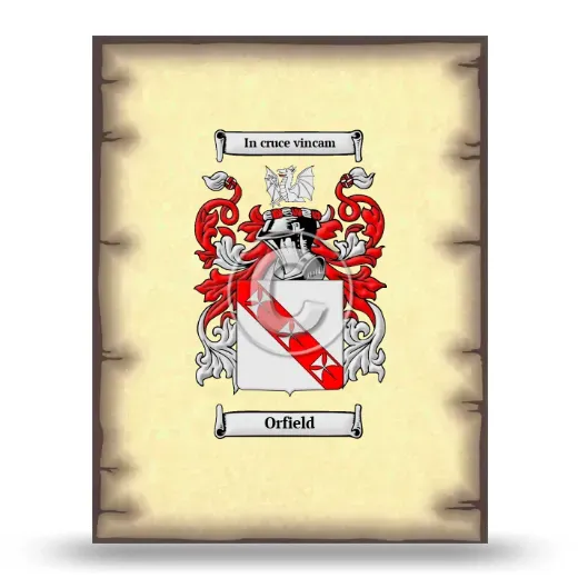 Orfield Coat of Arms Print