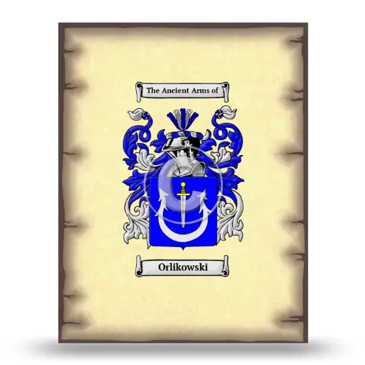 Orlikowski Coat of Arms Print
