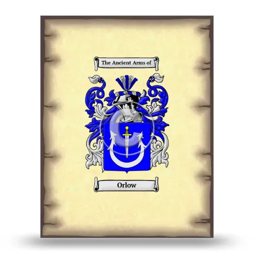 Orlow Coat of Arms Print
