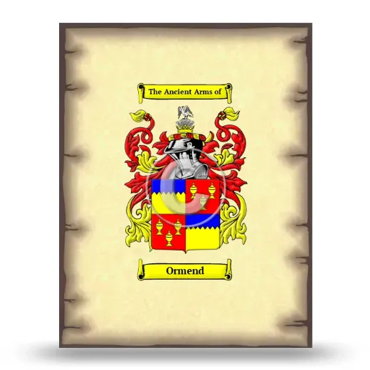 Ormend Coat of Arms Print