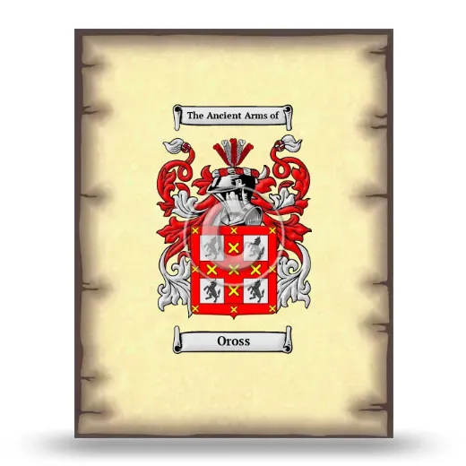 Oross Coat of Arms Print