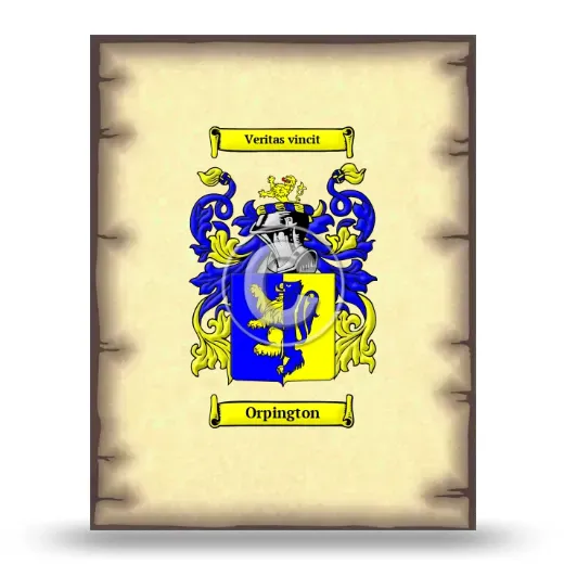 Orpington Coat of Arms Print