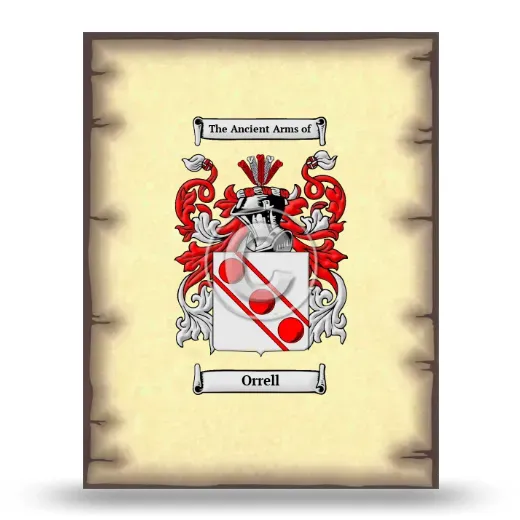 Orrell Coat of Arms Print