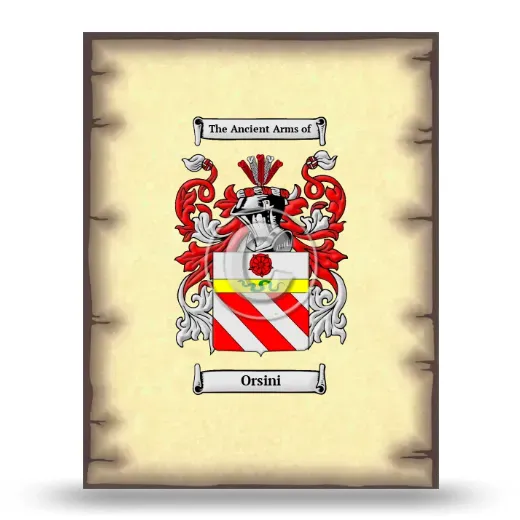 Orsini Coat of Arms Print