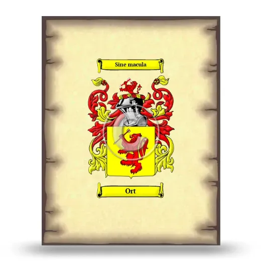 Ort Coat of Arms Print