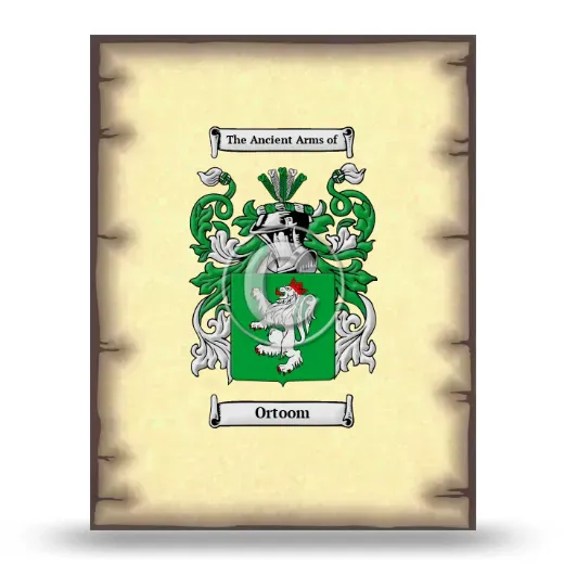 Ortoom Coat of Arms Print