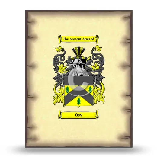Osy Coat of Arms Print