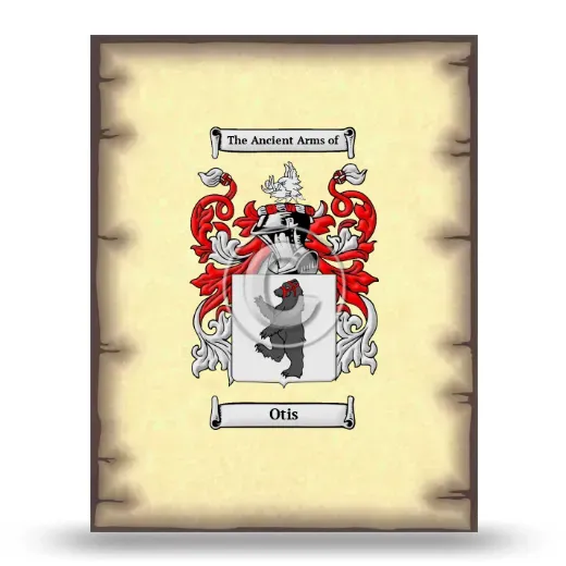 Otis Coat of Arms Print