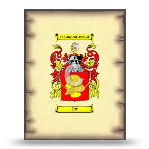 Ott Coat of Arms Print
