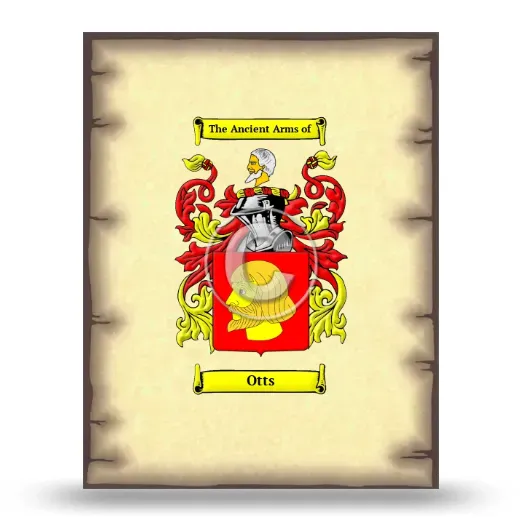Otts Coat of Arms Print