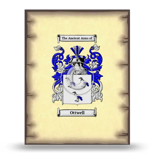 Ottwell Coat of Arms Print