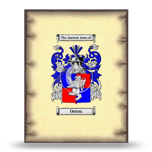 Outon Coat of Arms Print