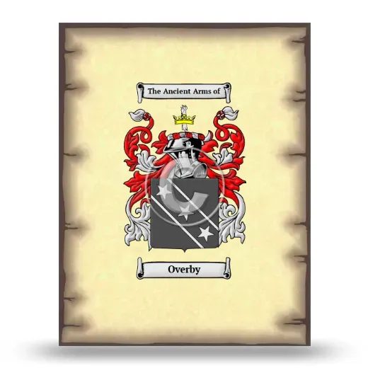 Overby Coat of Arms Print