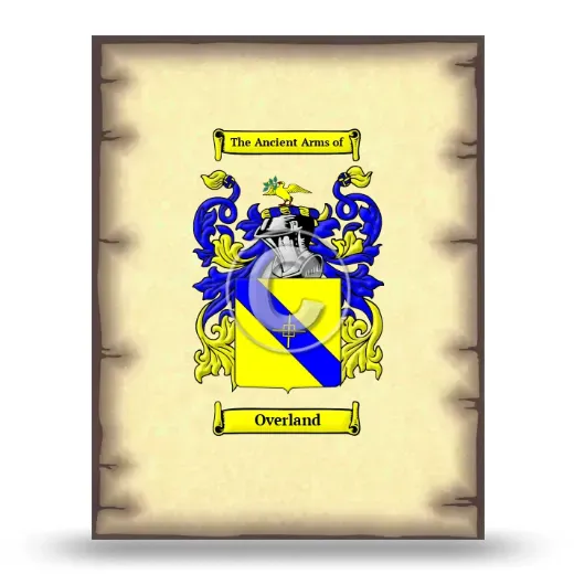 Overland Coat of Arms Print