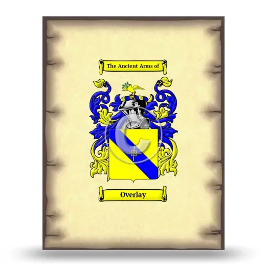 Overlay Coat of Arms Print