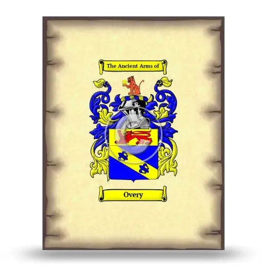 Overy Coat of Arms Print