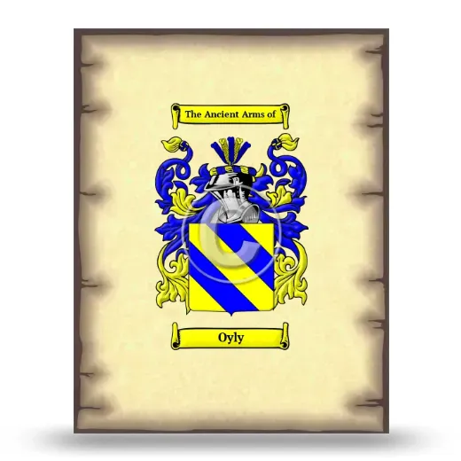 Oyly Coat of Arms Print