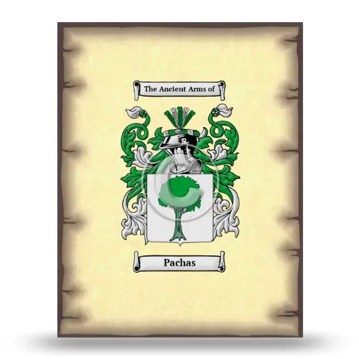 Pachas Coat of Arms Print