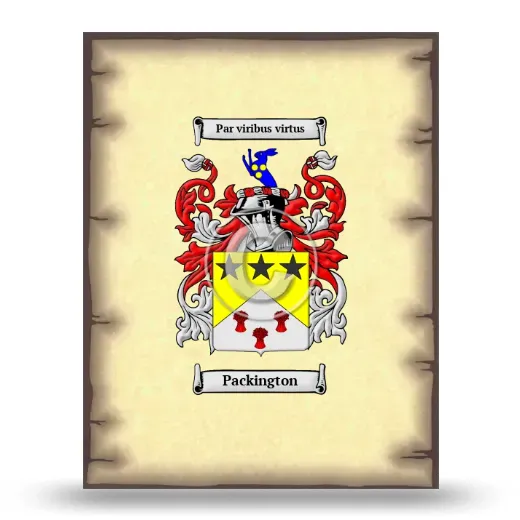 Packington Coat of Arms Print